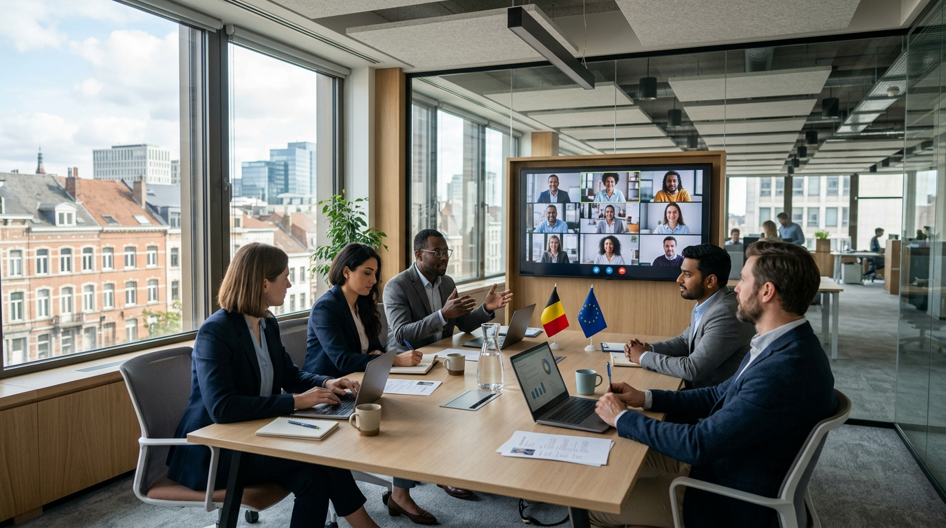 Recrutement enterprise avec IA en Belgique — contexte multilingue