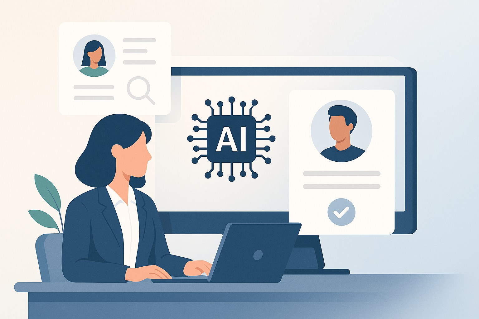การใช้ AI ในการสรรหาบุคลากร: ยกระดับองค์กรและ HR