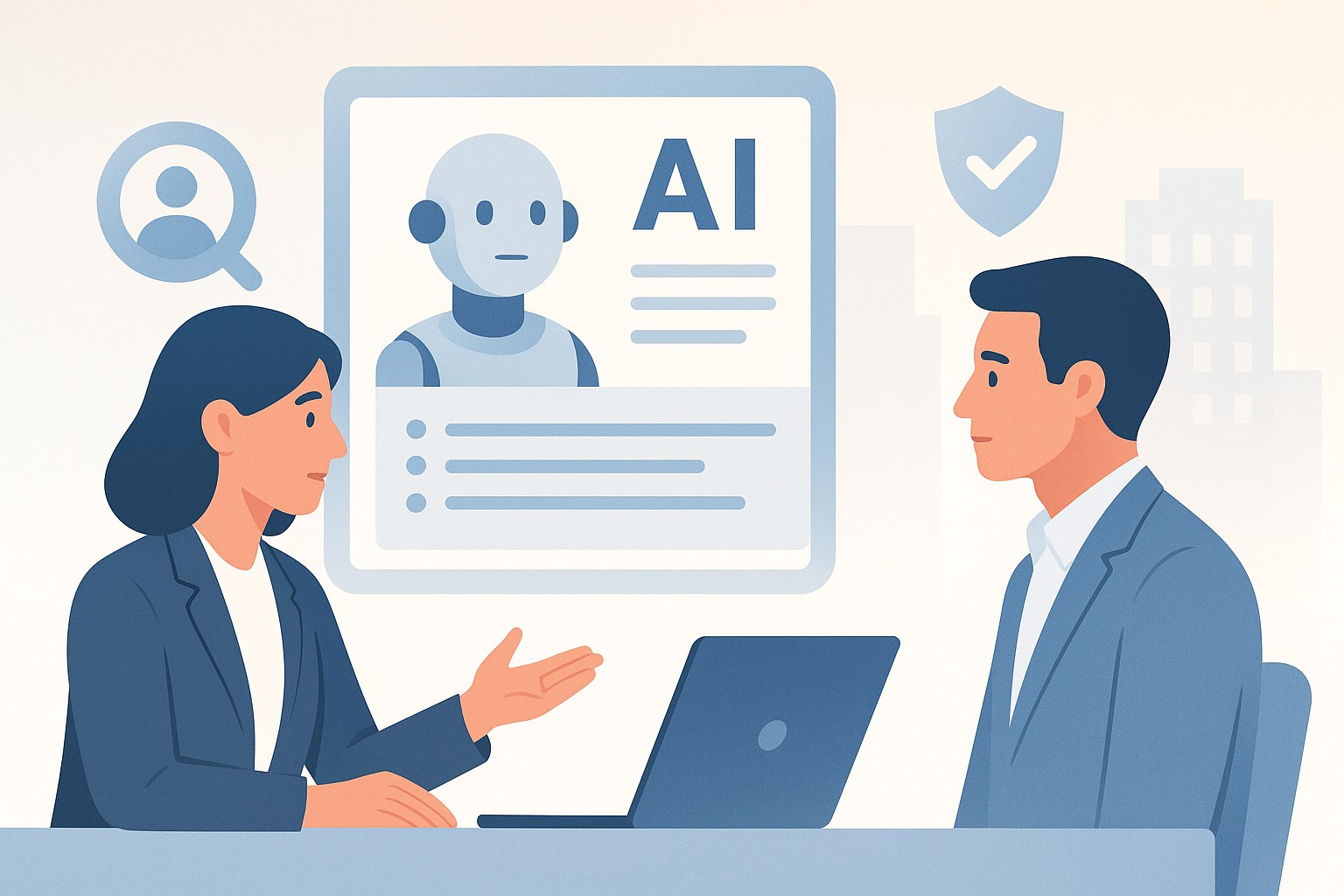 AI 面試的未來:提升招募效率與公平性的挑戰