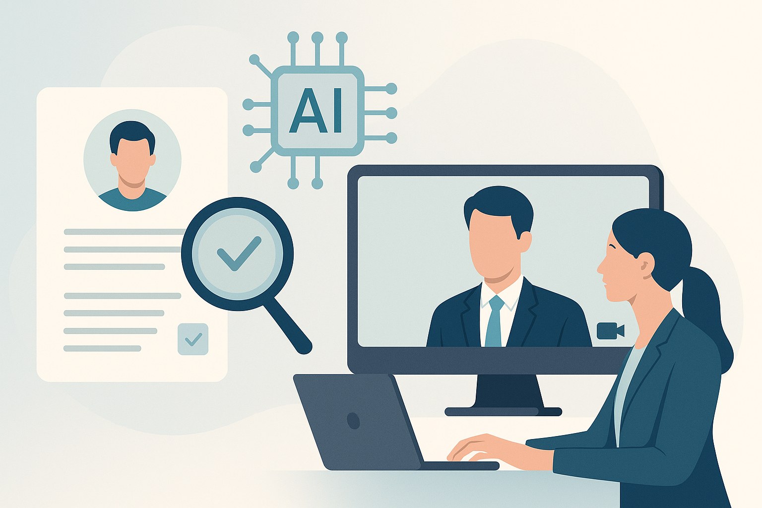 AI 招募平台履歷分析視訊面試:提升招募效率與準確性