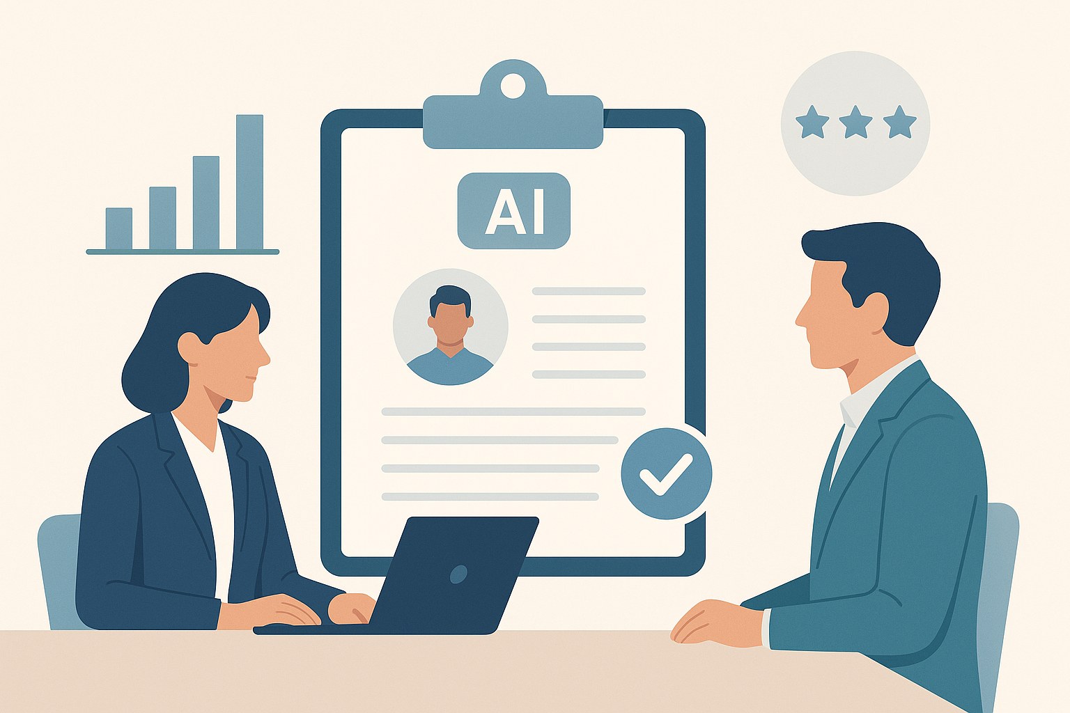 AI 評分報告:提升結構化面試的效率與客觀性
